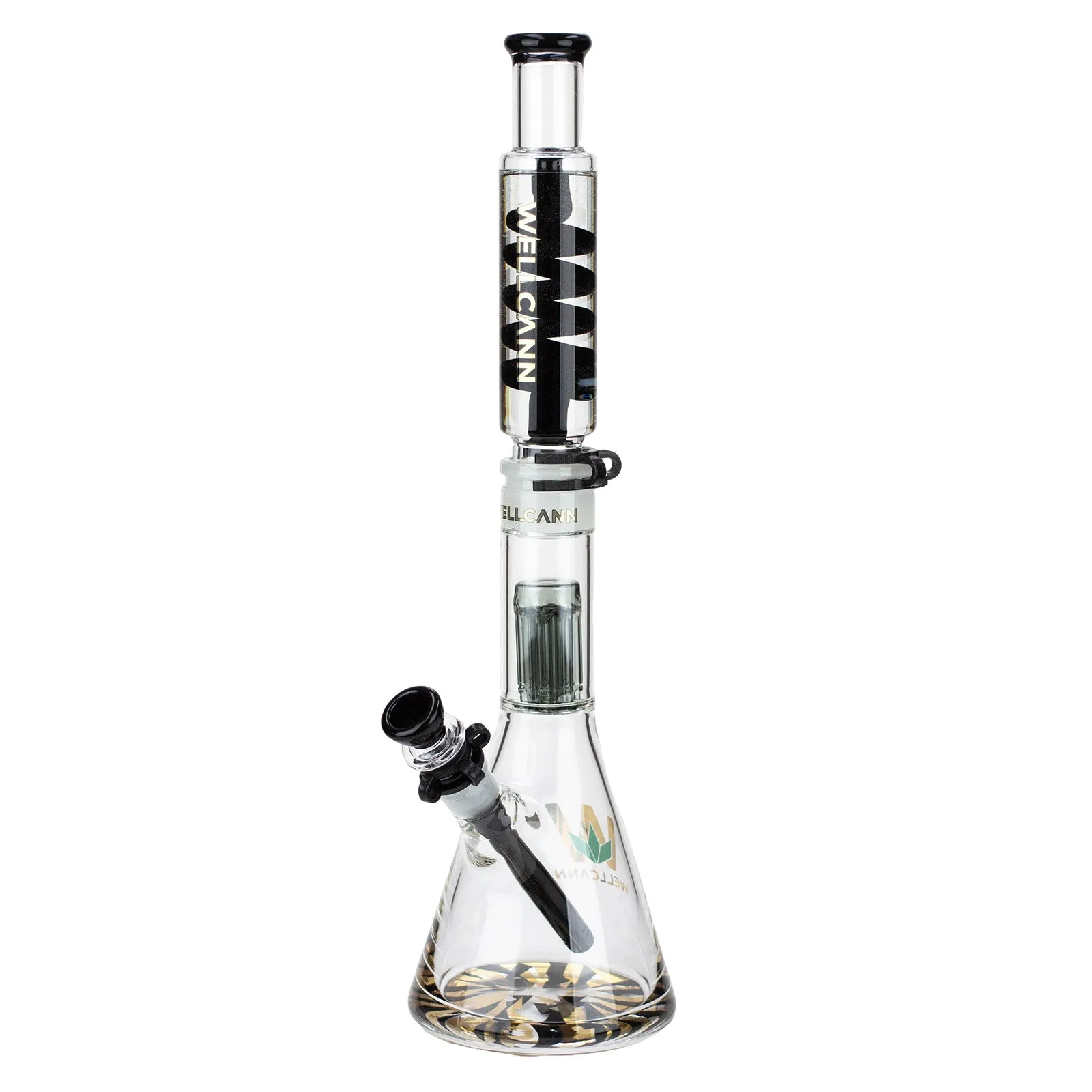 18" Glycerine Detachable Glass Bong