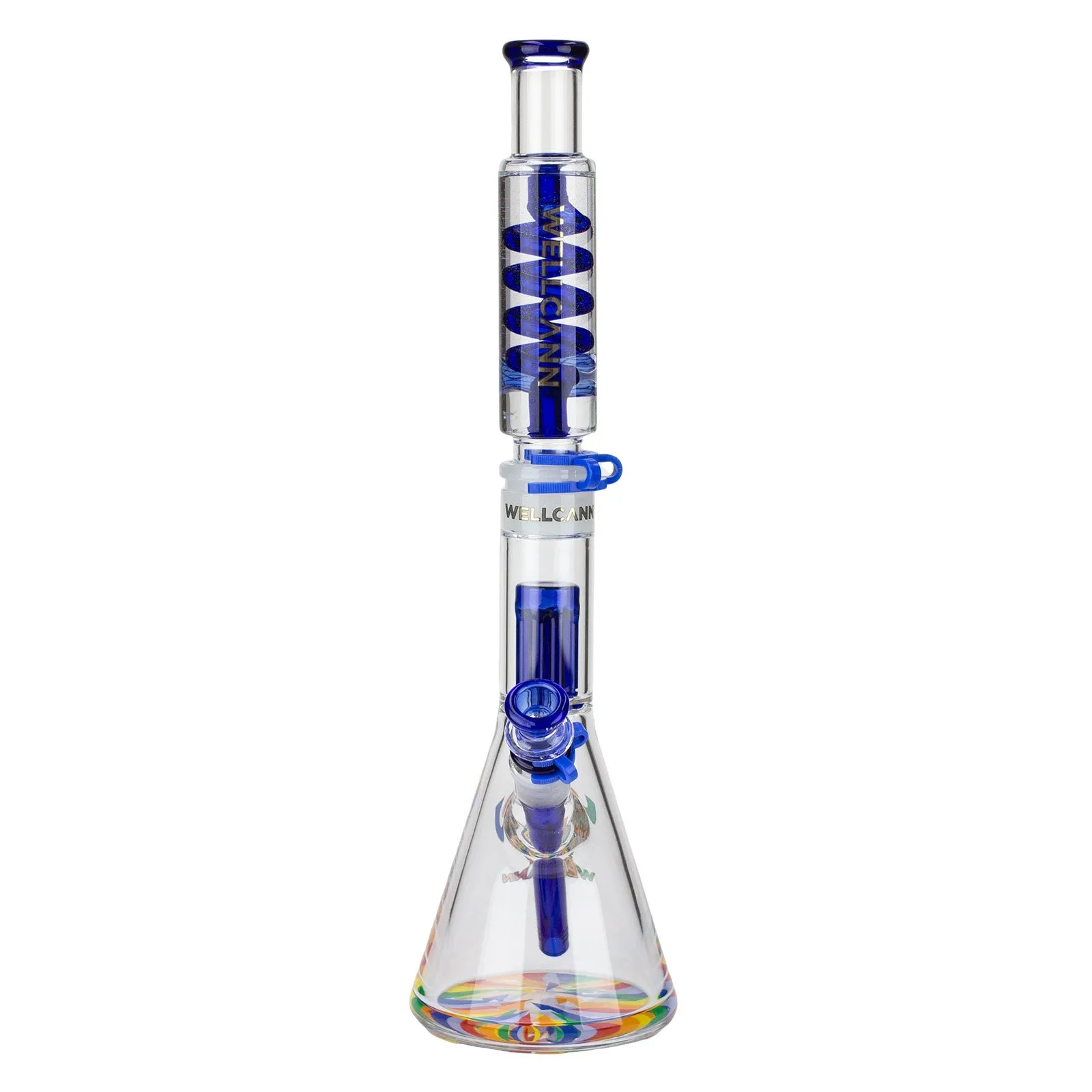 18" Glycerine Detachable Glass Bong