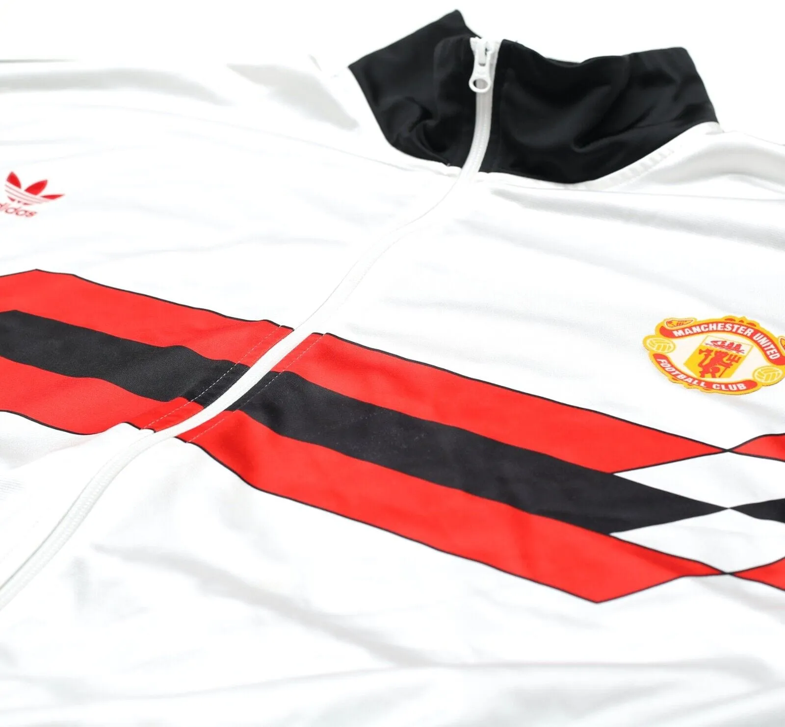 1988/90 MANCHESTER UNITED adidas Originals Football Track Top Jacket (XXL)