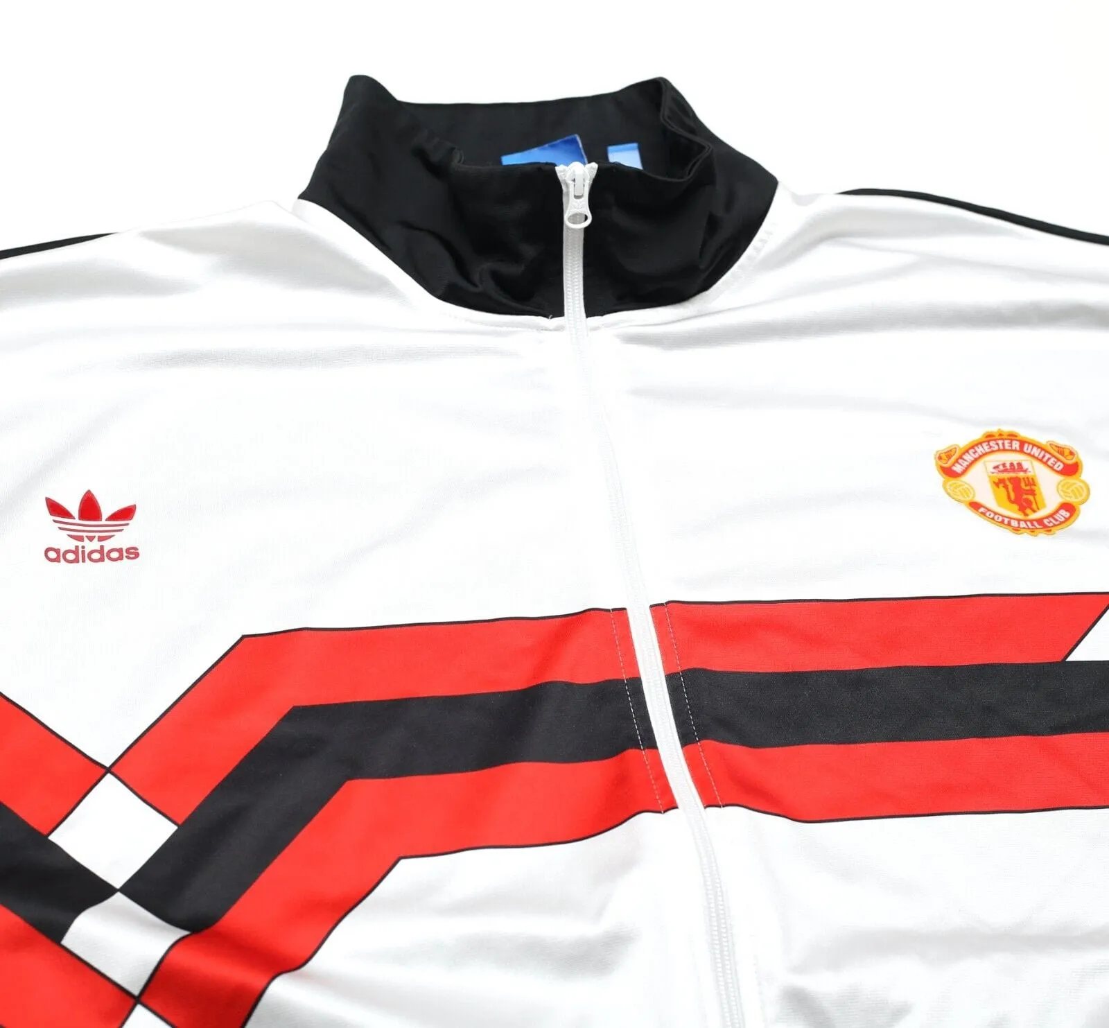 1988/90 MANCHESTER UNITED adidas Originals Football Track Top Jacket (XXL)