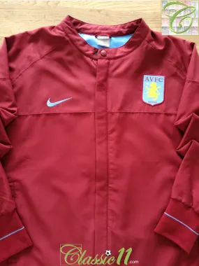 2009/10 Aston Villa Football Track Jacket - Claret (XL) *BNWT*