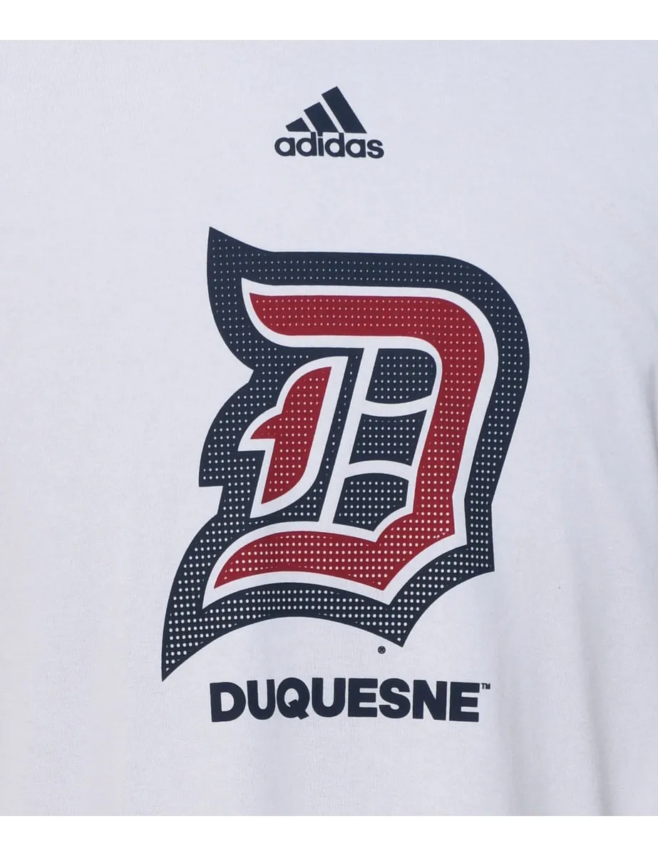 Adidas Duquesne Printed T-shirt - L