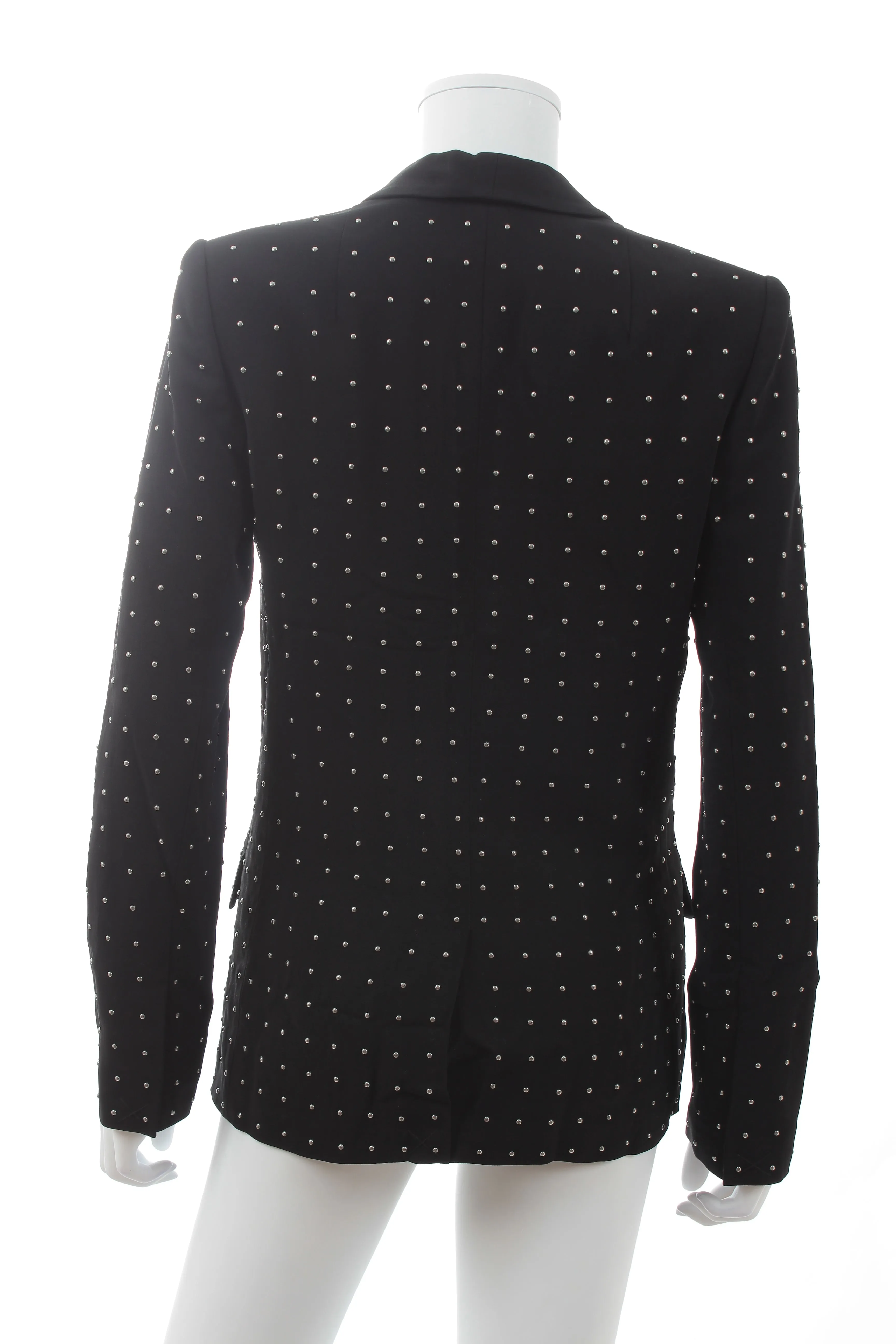 A.L.C. 'James' Stud-Embellished Crepe Blazer