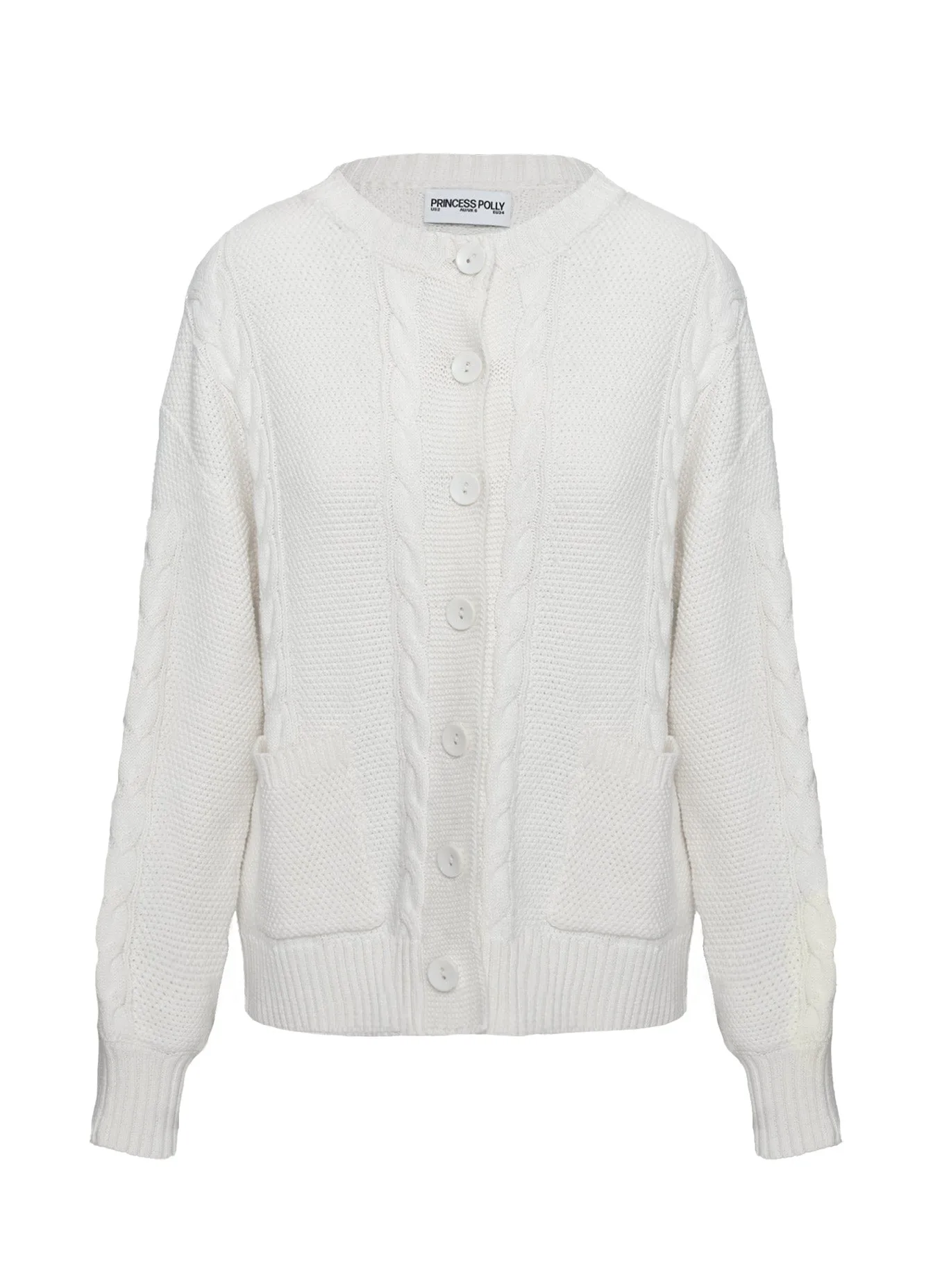 Aldgate Knit Cardigan Ivory