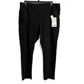 Athletic Leggings By Athleta In Black, Size: 3x