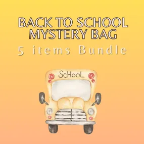 Back to School Mystery Box Bundle Great Value