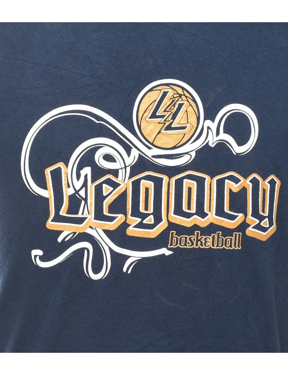 Basketball Legacy Printed T-shirt - S