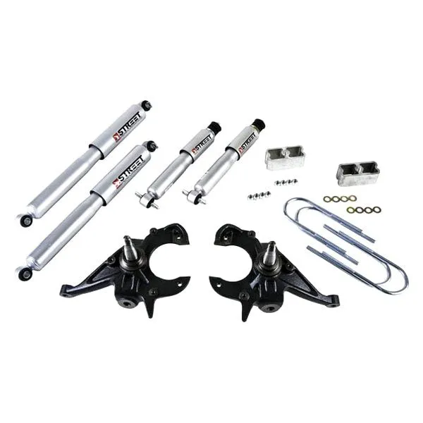 Belltech Lowering Kit Chevy Blazer/Jimmy 4 / 6 Cyl. (83-94) Front And Rear - w/o or w/ Shocks