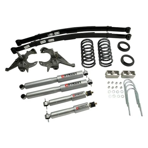 Belltech Lowering Kit Chevy Blazer/Jimmy 4 / 6 Cyl. (83-94) Front And Rear - w/o or w/ Shocks