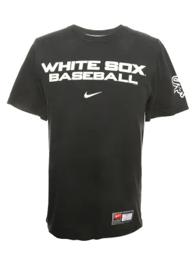 Black Nike Printed T-shirt - S