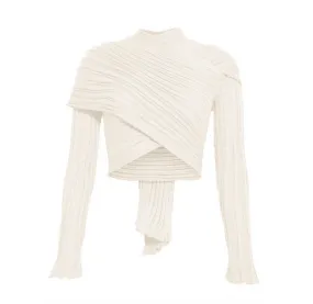 Blanc | Wrap Cardigan