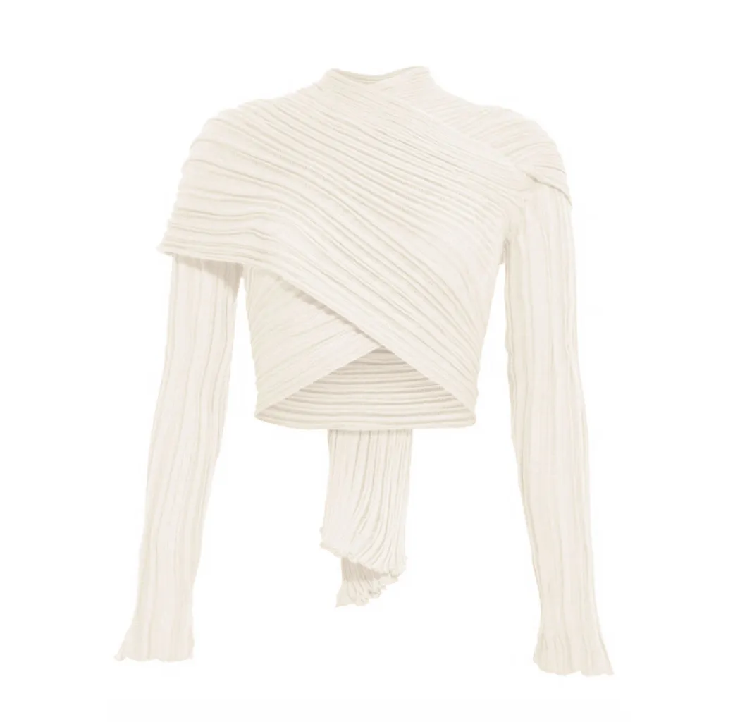 Blanc | Wrap Cardigan