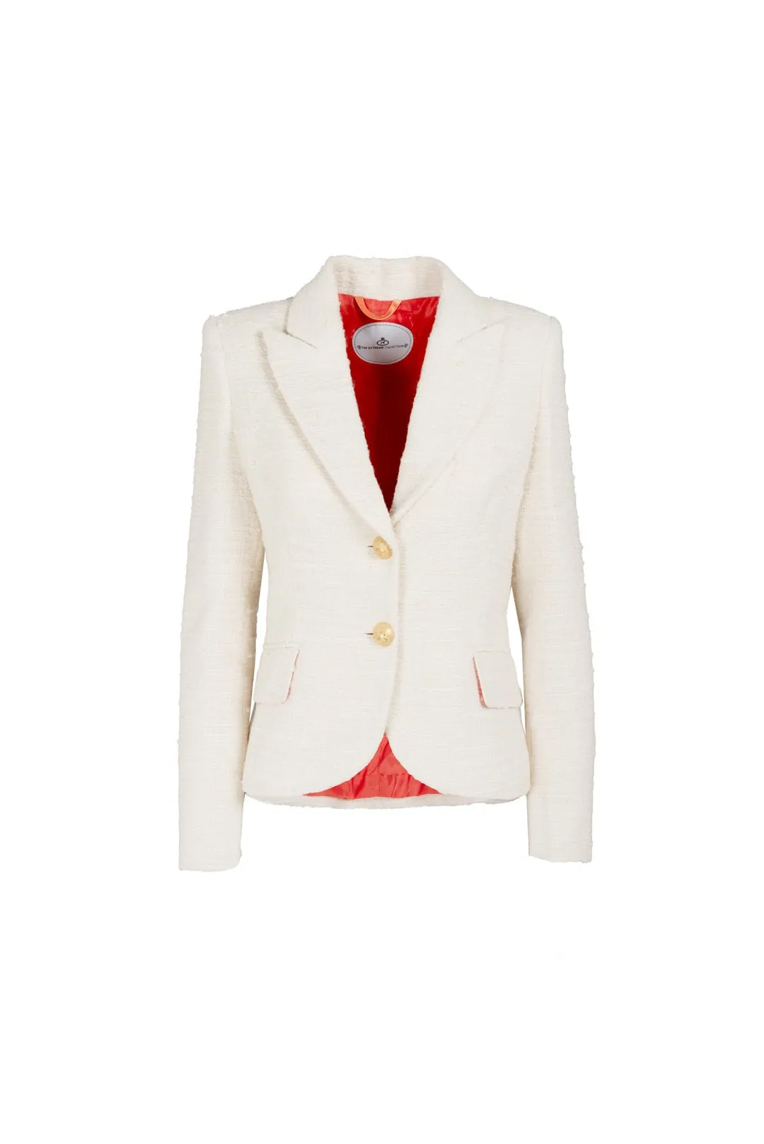 BLAZER LANA BLANCA DOS BOTONES ANAIS