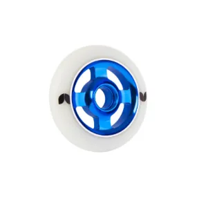 Blazer Pro Scooter Wheel Stormer 4 Spoke Aluminium White/Blue 100 MM