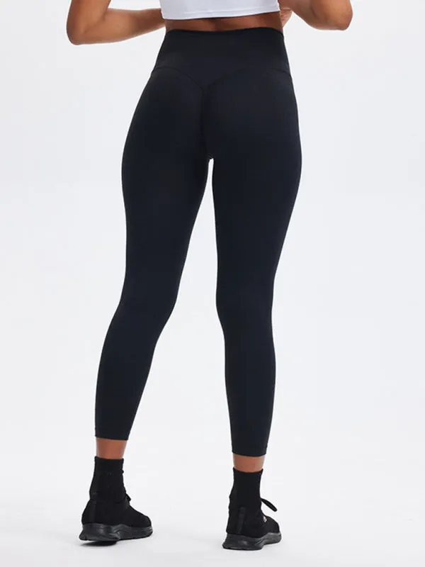 Blue Zone Planet |  able sports yoga pants with high waist, tummy control and butt lift, peach butt fitness pants