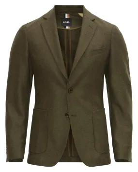 Boss Unconstructed 'Hanry' Blazer - Green