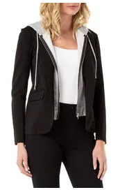 Boyfriend Blazer W/ Hood