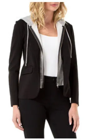 Boyfriend Blazer W/ Hood