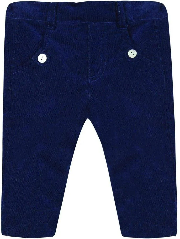 Boys Navy Trouser Set