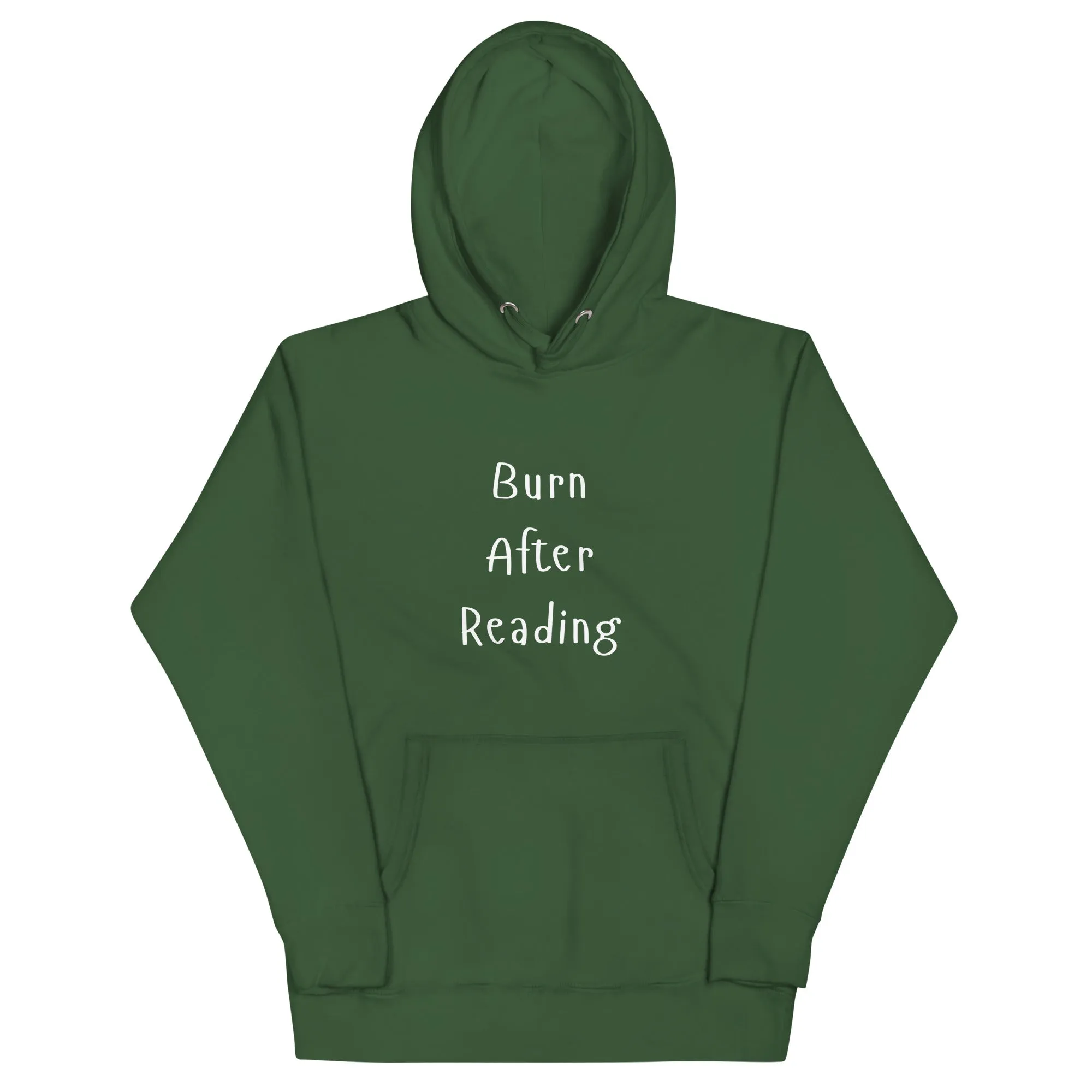 BURN AFTER READING Soft Cozy Hoodie