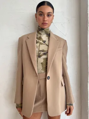 Camilla and Marc Sterling Blazer in Camel