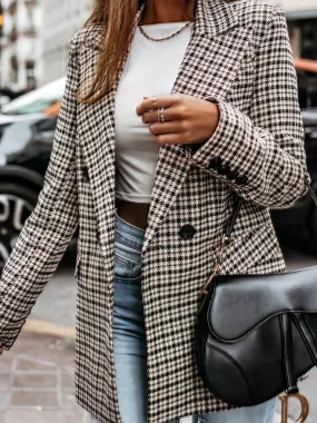 Casual Glen Plaid Blazer