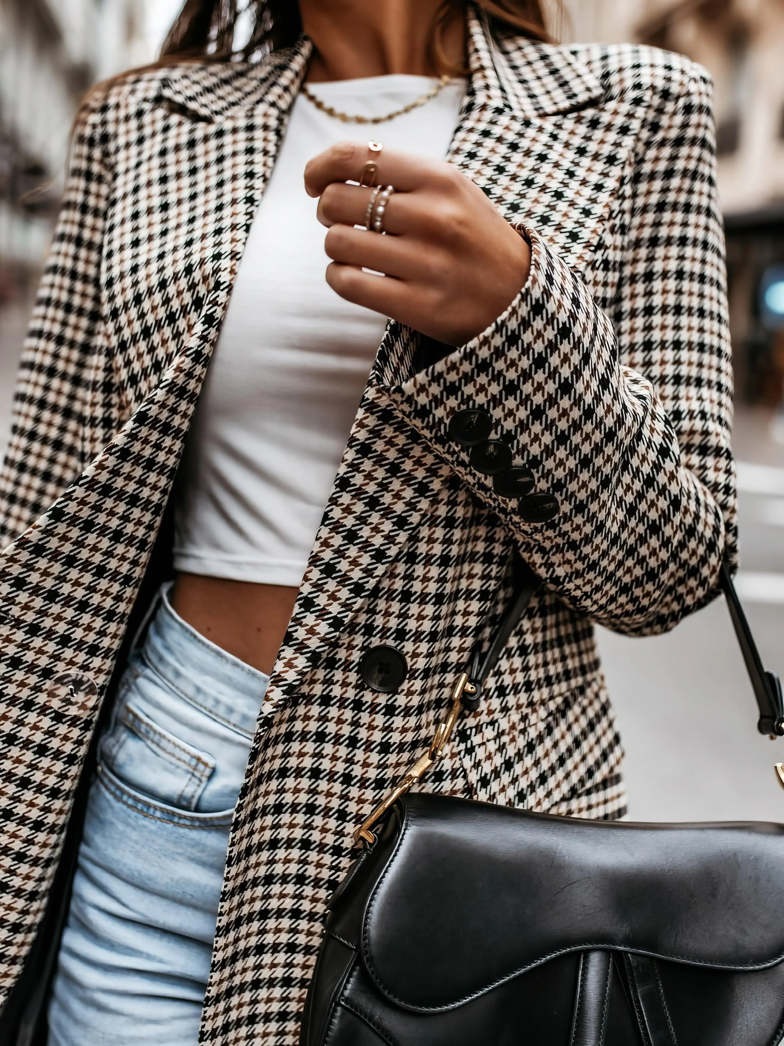 Casual Glen Plaid Blazer