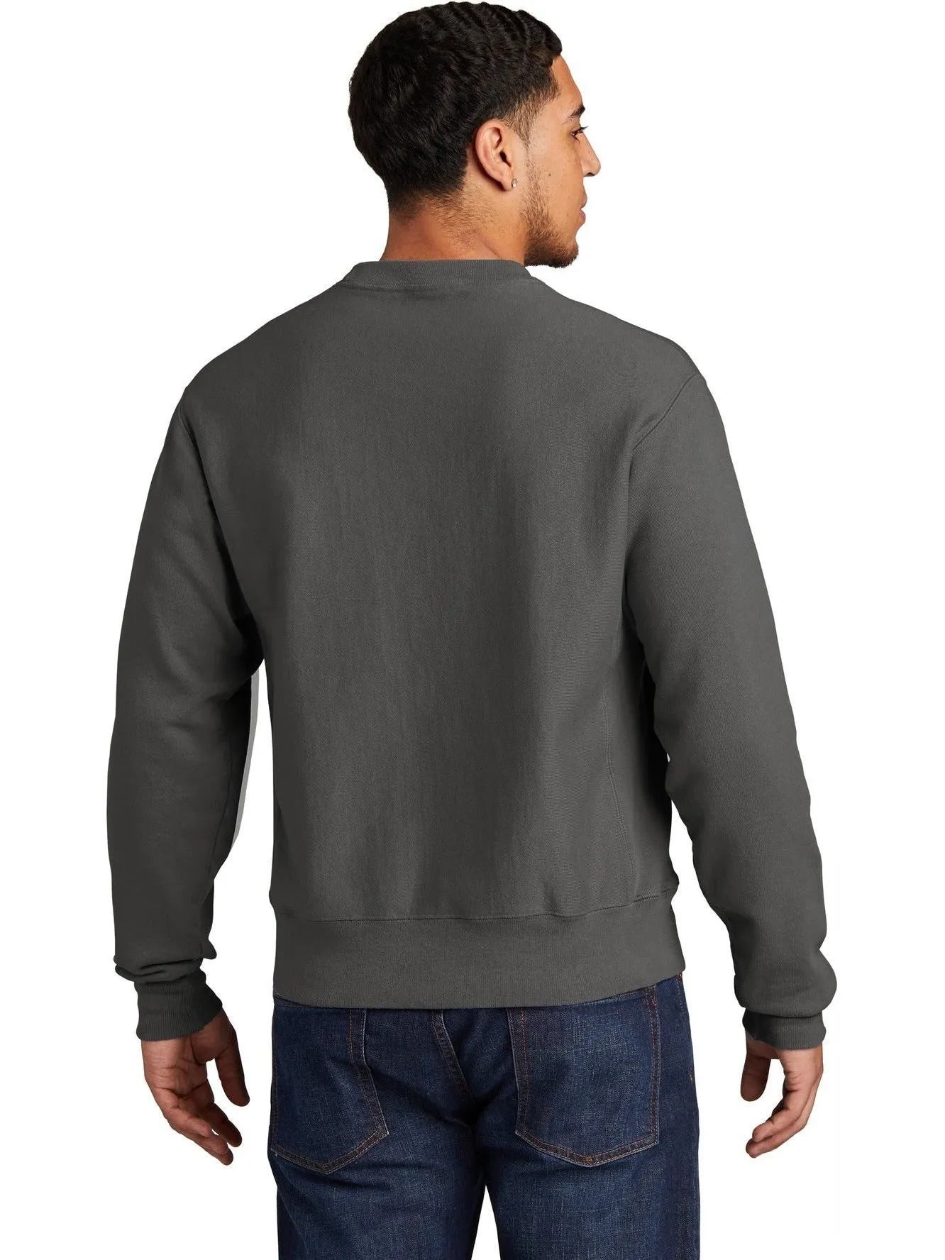 Champion Reverse Weave Garment-Dyed Crewneck Sweatshirt