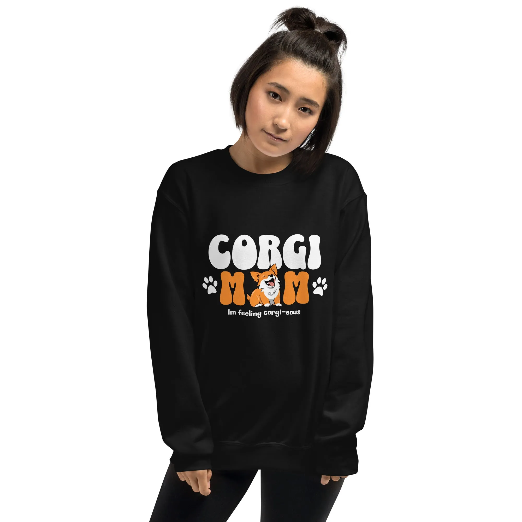 Corgi Mom Unisex Sweatshirt