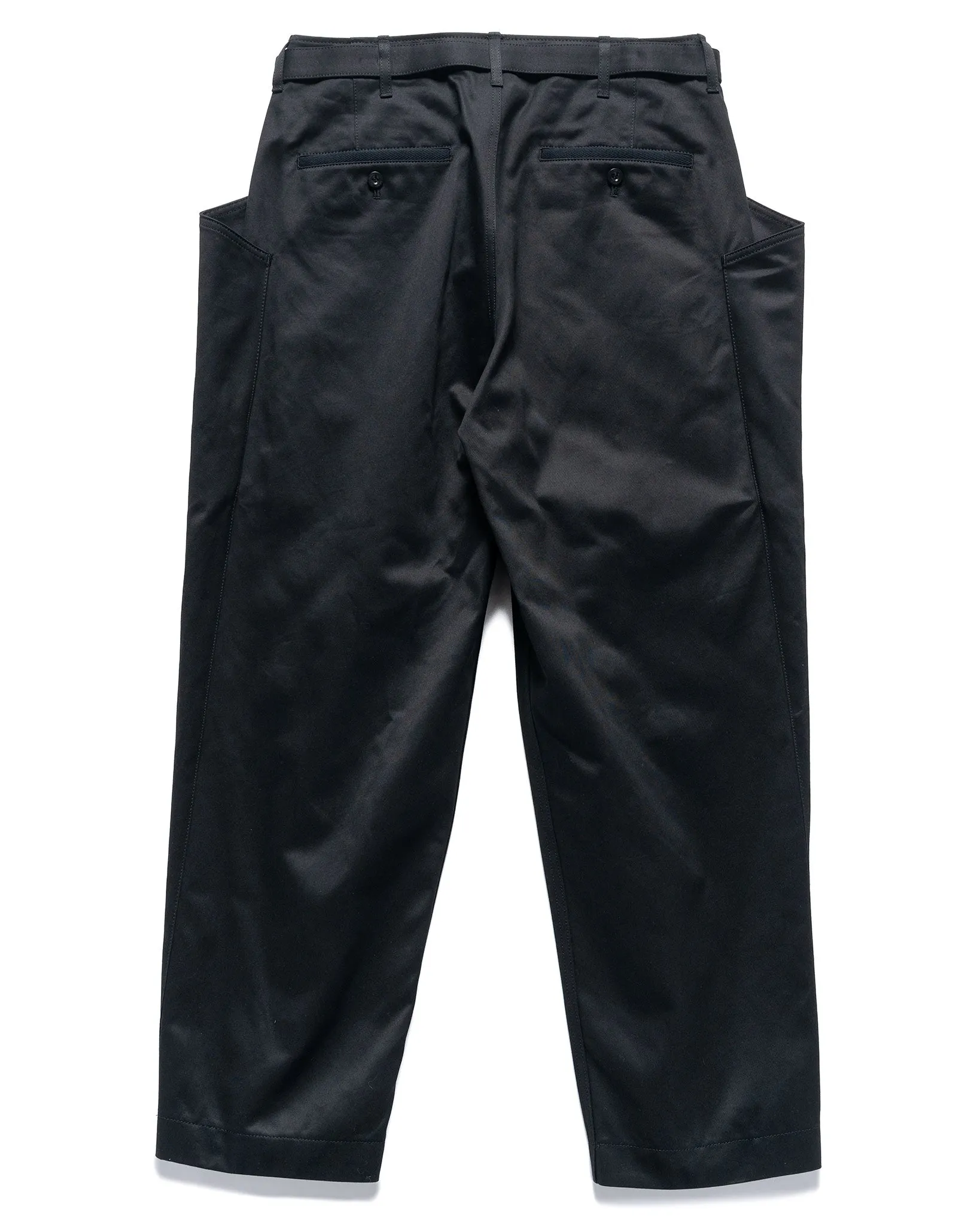 Cotton Chino Pants Black