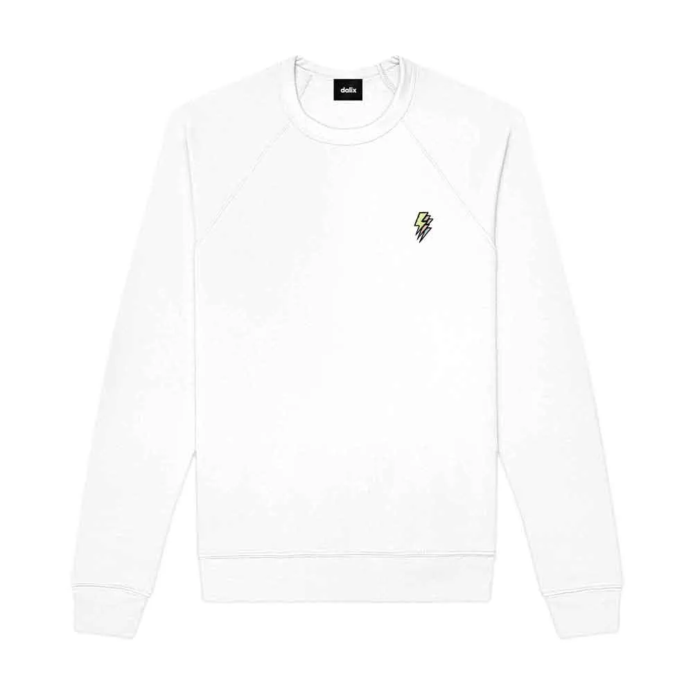 Dalix Lightning Crewneck Sweatshirt (Glow in the Dark)