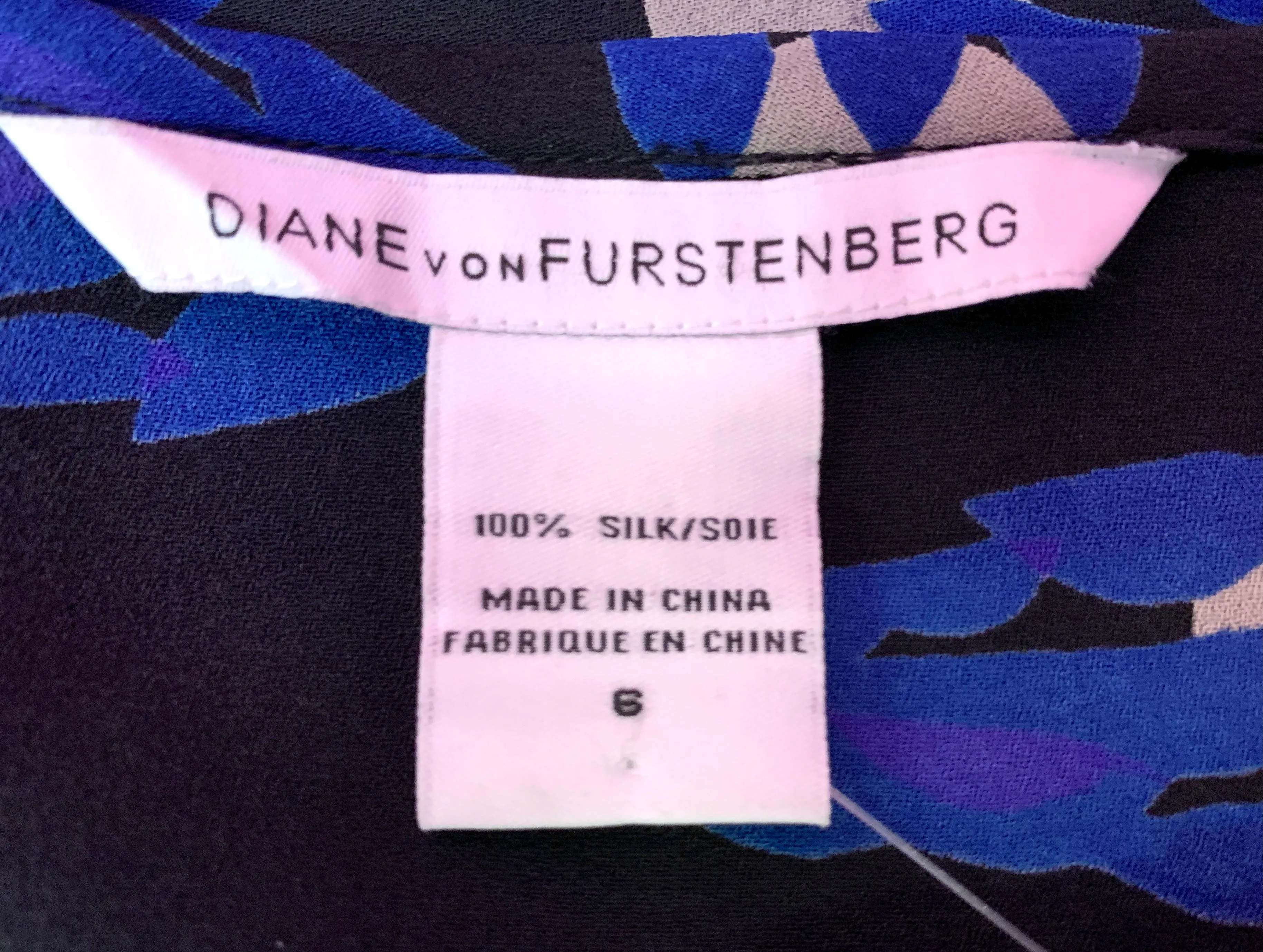 DIANE VON FURSTENBERG SILK TOP - 6