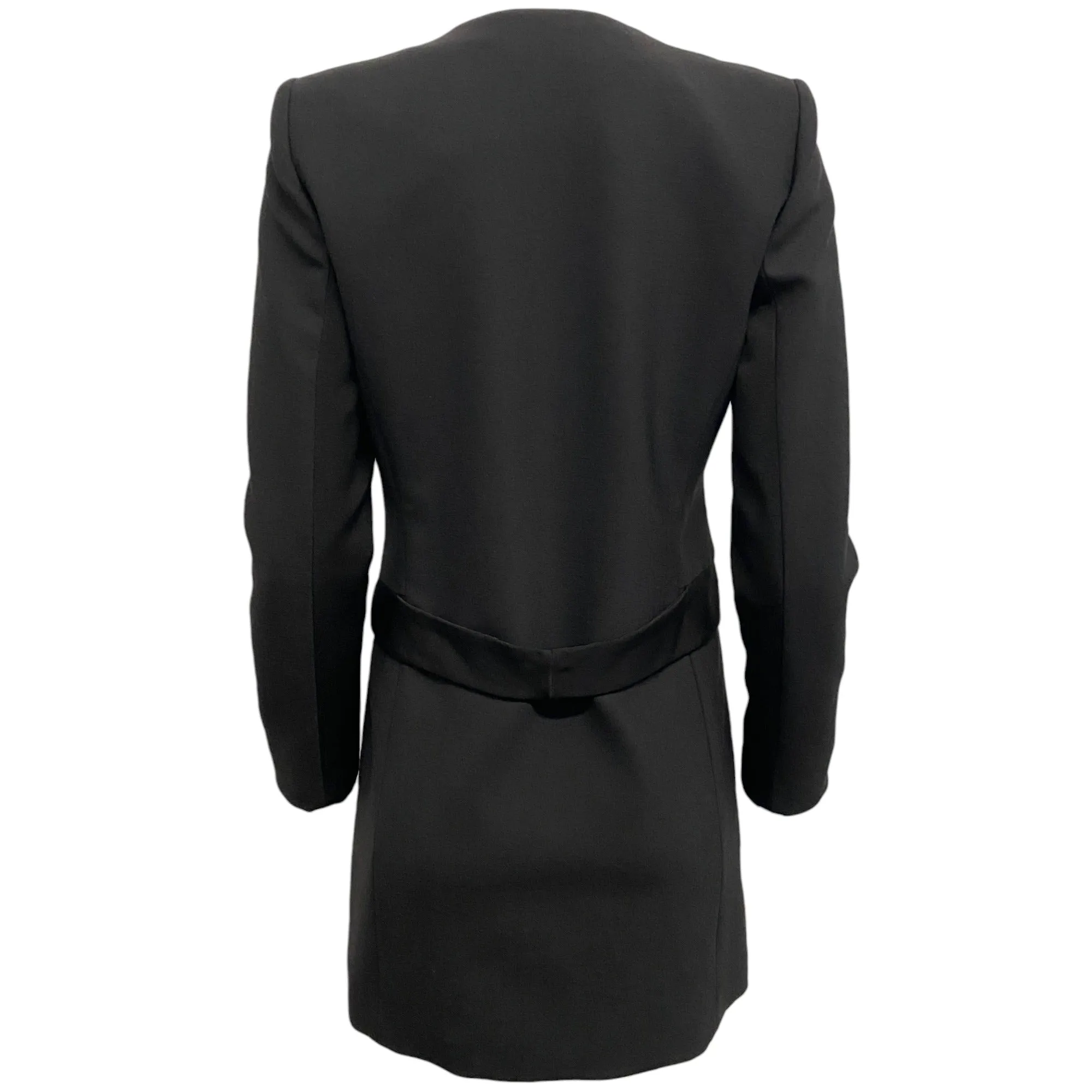 Dion Lee Black Micro Blazer with Pockets