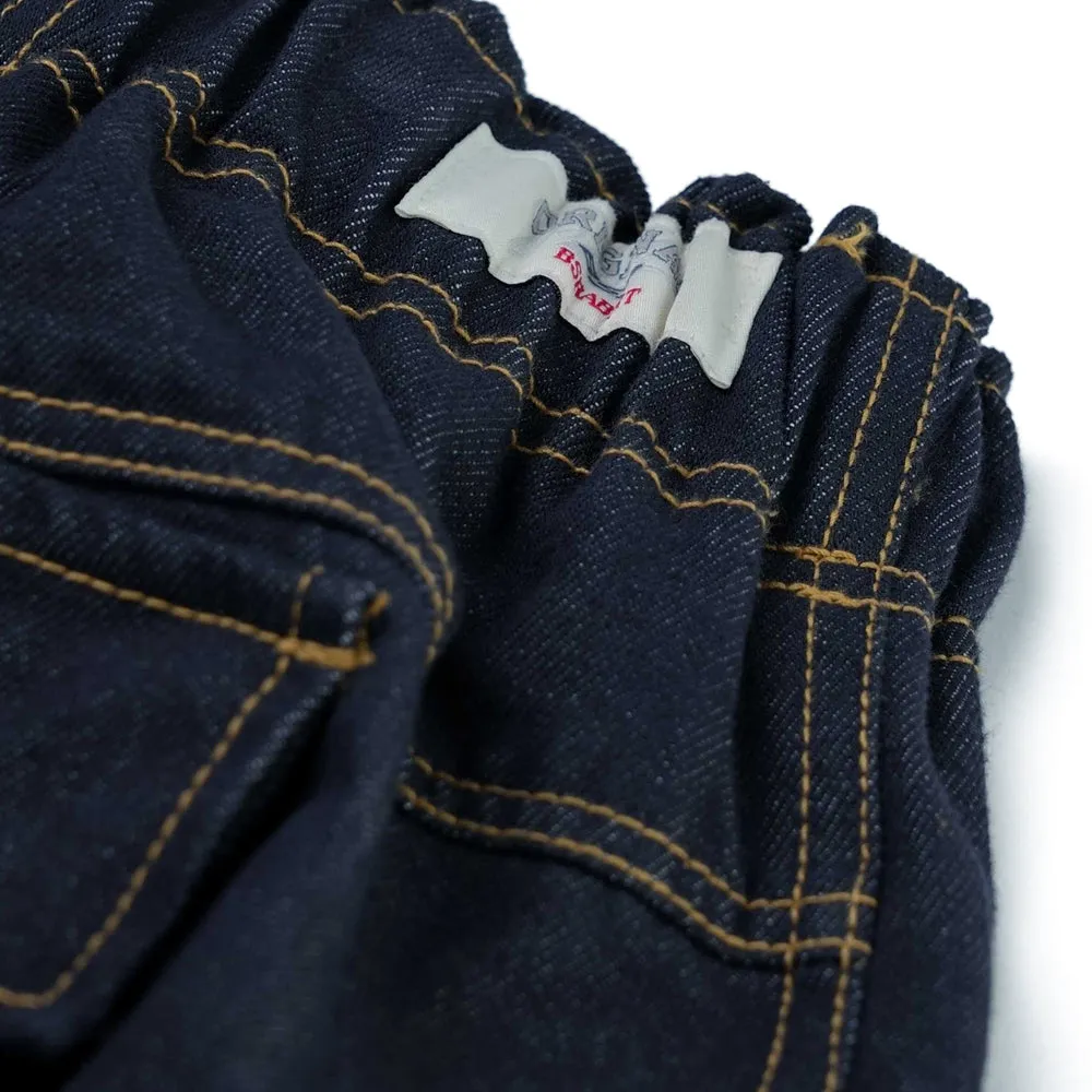 DSXBS SUPER WIDE LINE VENTILATION WAX REAL DENIM PANTS RAW BLUE