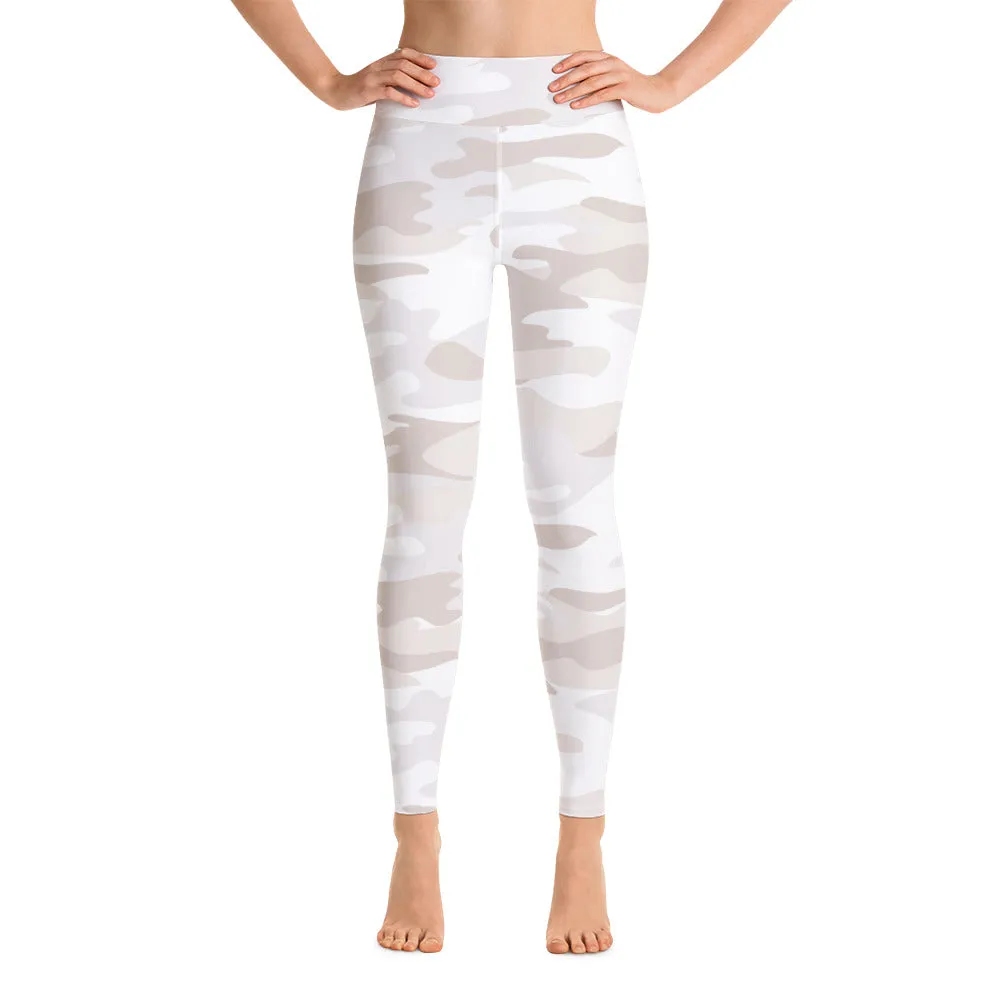 ELEVATED ESSENTIALS, BOOTY BOOSTING HIGH WAISTBAND LEGGING WHITE CAMO