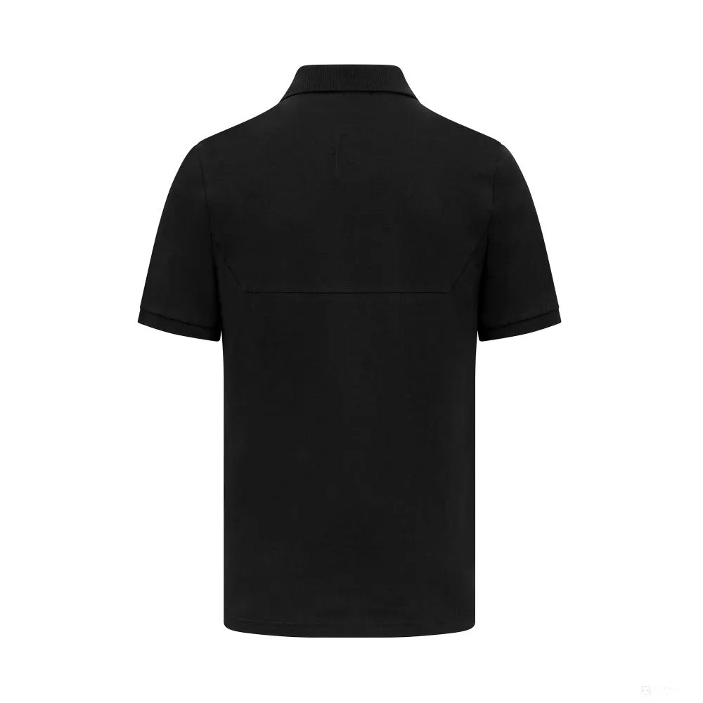 Ferrari Mens Classic Polo, Black