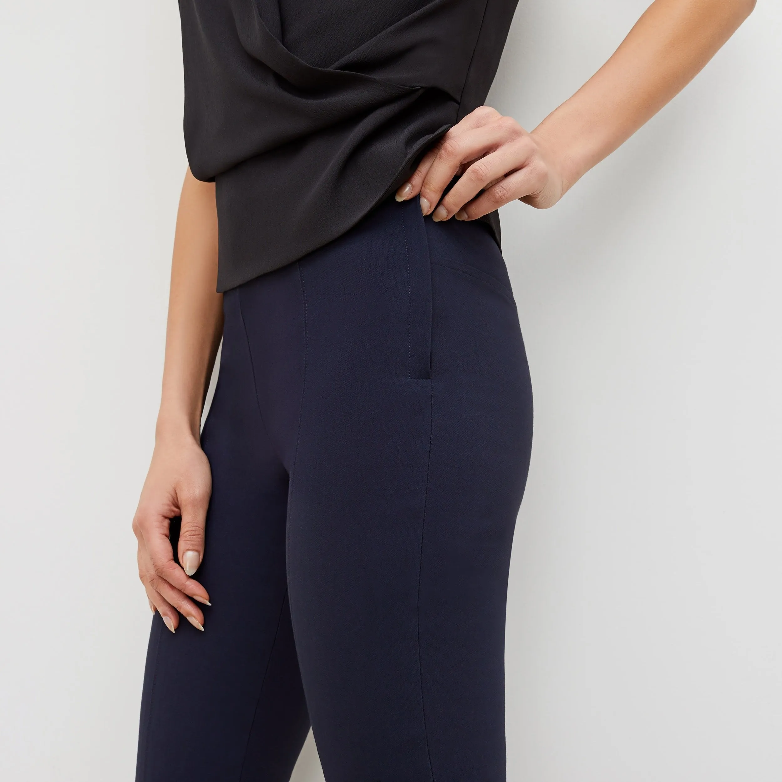 Foster Cigarette Pant - PowerStretch Plus :: Dark Navy