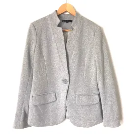 Gibson Grey Notch Collar Cotton Blend Blazer- Size XS