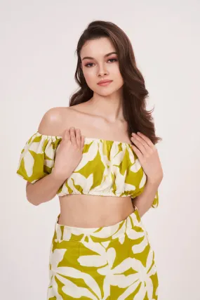 Green For The Win Tube Top