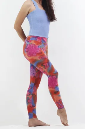 Hand Painted Leggings or Crops - Petunia