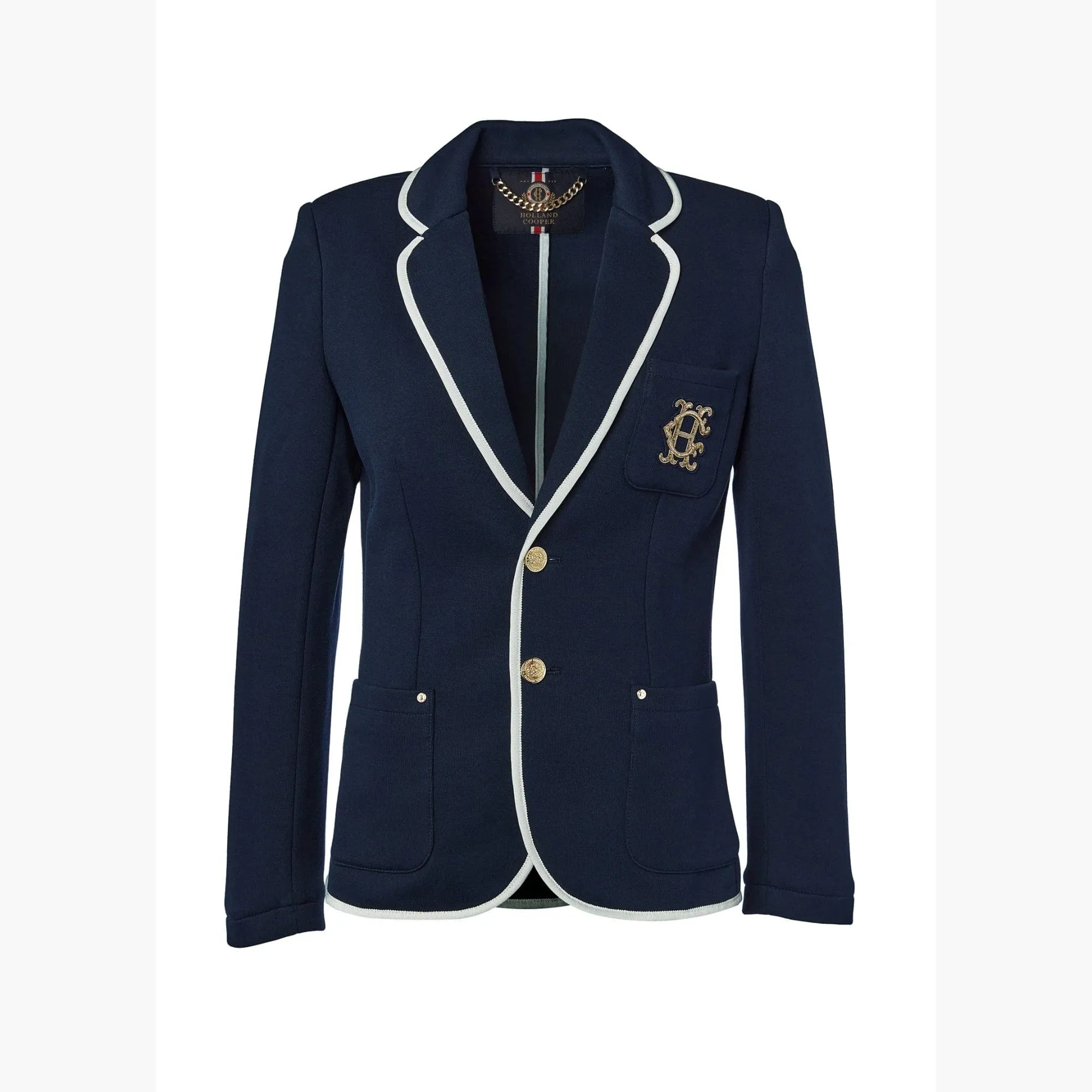 Holland Cooper Henley Blazer in Ink Navy