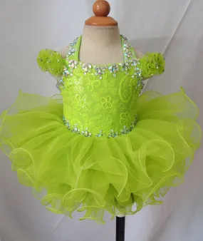 Infant/Toddler/Baby Girl Sequins Glitz Cupcake Pageant Dress