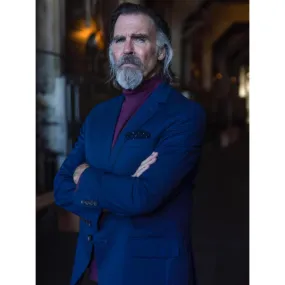 Jeff Fahey Ellis Due Justice 2023 Cast Blue Blazer