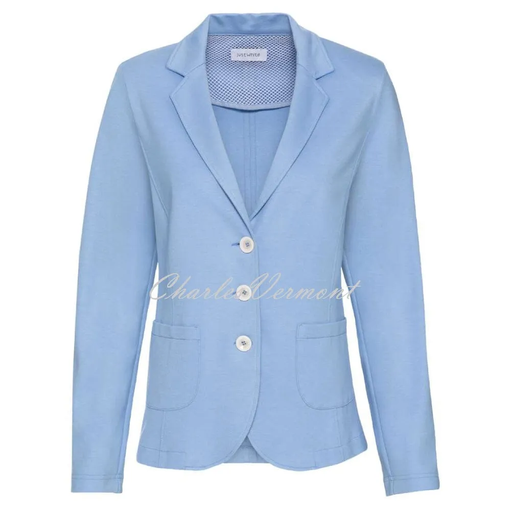 Just White Blazer - Style J2915