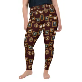 Kickass Tudor Women All-Over Print Plus Size Leggings