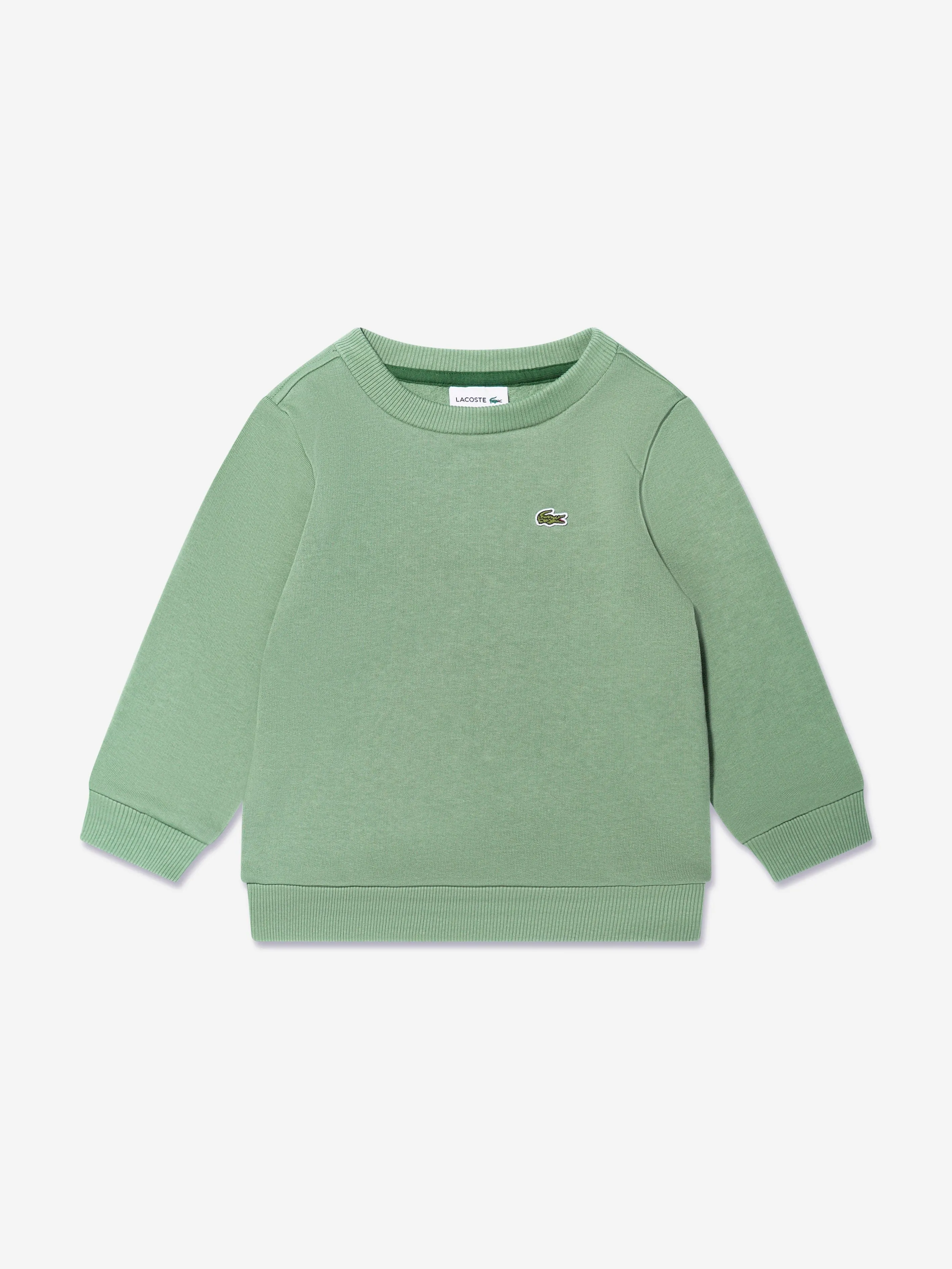 Lacoste Kids Logo Sweatshirt in Green