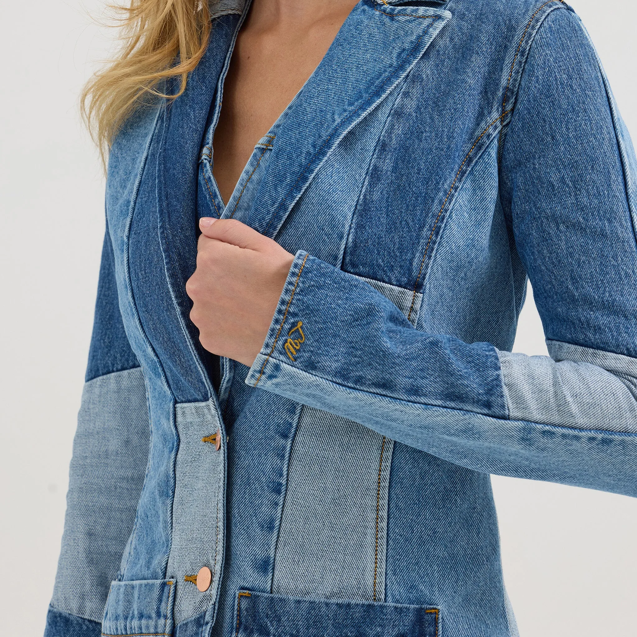 Lainey Wilson Collection from Wrangler - Patchwork Blazer