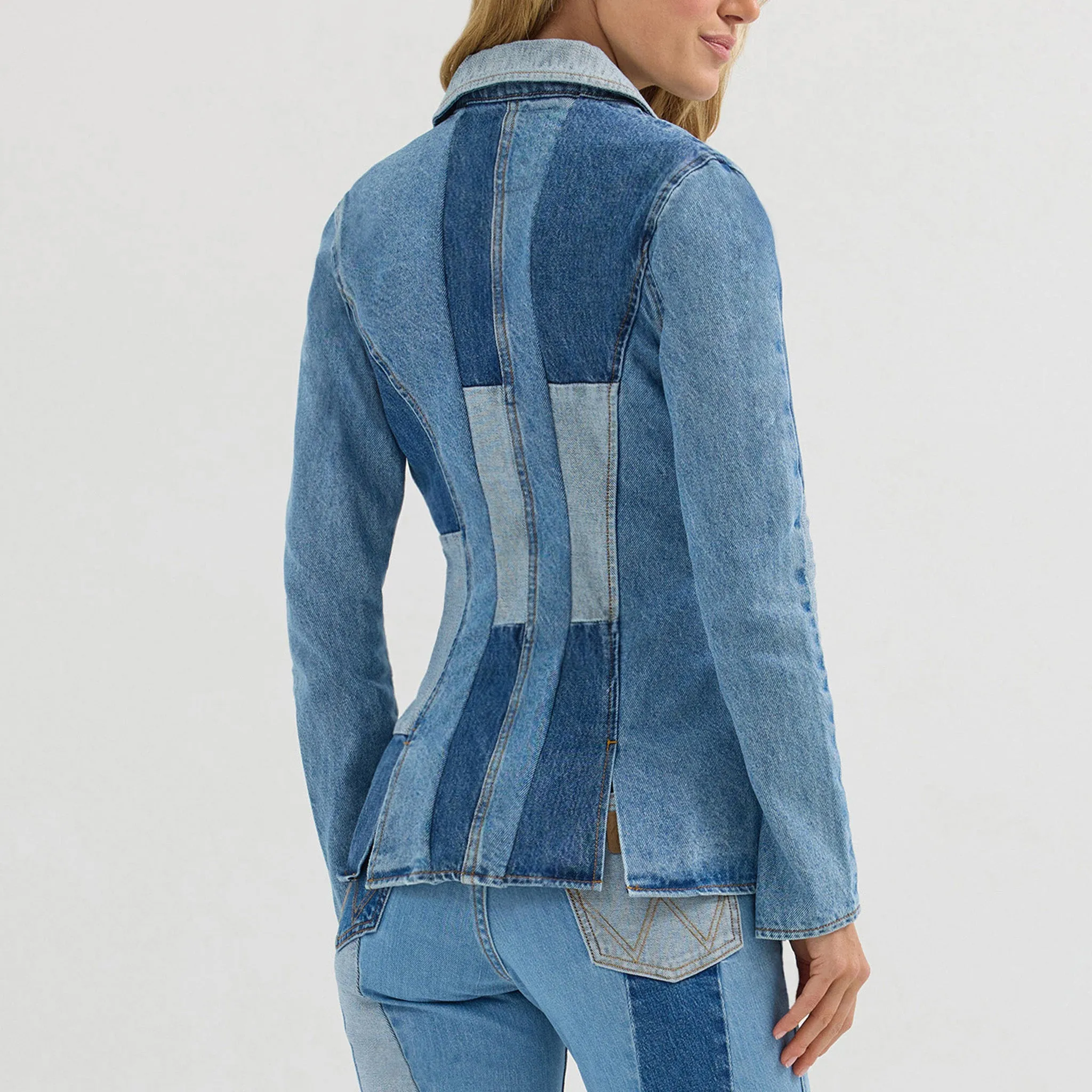 Lainey Wilson Collection from Wrangler - Patchwork Blazer