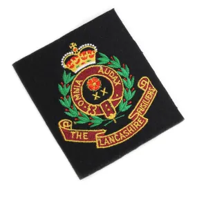 LANCASHIRE FUSILIERS CLOTH BLAZER BADGE