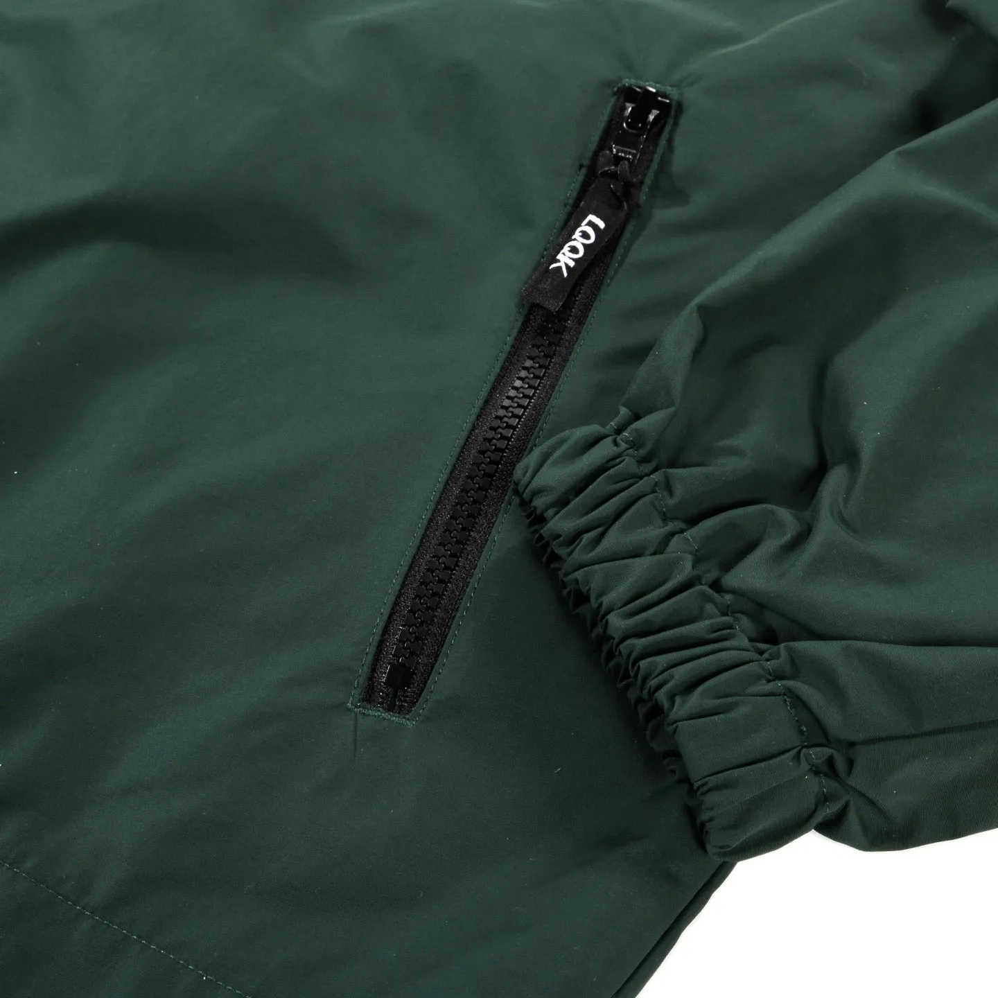 LQQK STUDIO NYLON TRACK JACKET GREEN